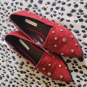 BCBGeneration Red Flats Size 6
